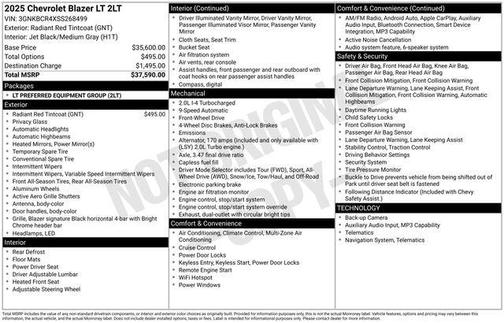 2025 Chevrolet Blazer 2LT
