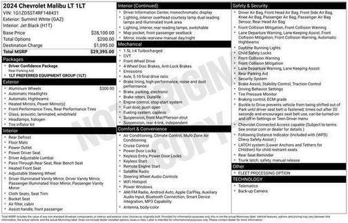 2024 Chevrolet Malibu FWD 1LT