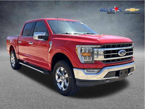Race Red 2021 Ford F-150 Lariat