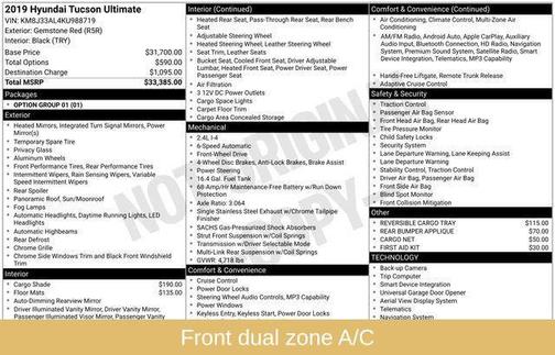 2019 Hyundai TUCSON Ultimate