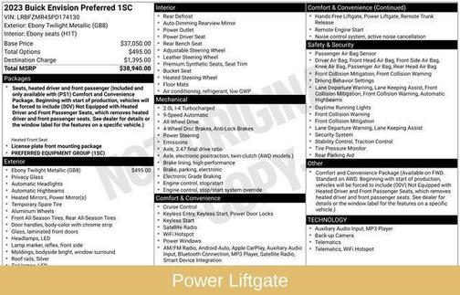 2023 Buick Envision Preferred AWD