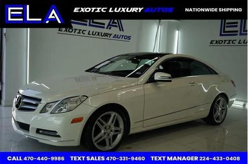 2013 Mercedes-Benz E-Class 2dr Coupe E 350 RWD