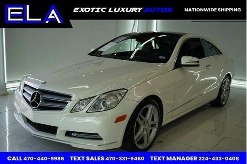 2013 Mercedes-Benz E-Class 2dr Coupe E 350 RWD