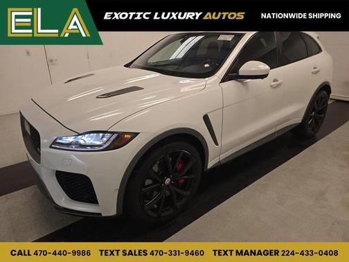 2020 Jaguar F-PACE SVR P550 AWD Automatic