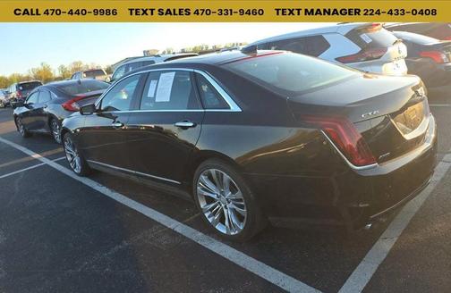 BLACK 2018 Cadillac CT6 3.6L Platinum