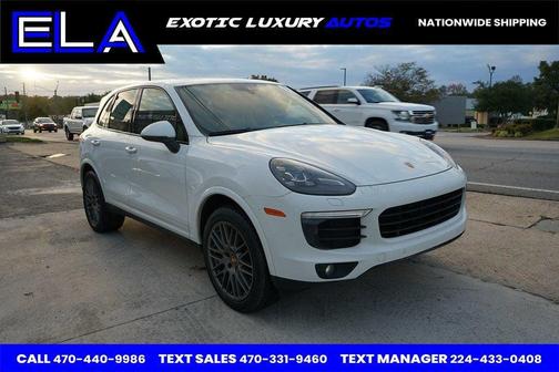 2017 Porsche Cayenne Platinum Edition