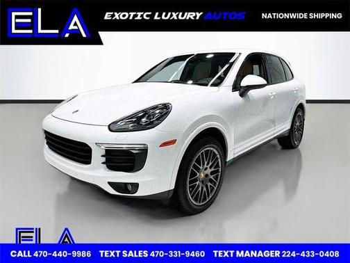 2017 Porsche Cayenne Platinum Edition