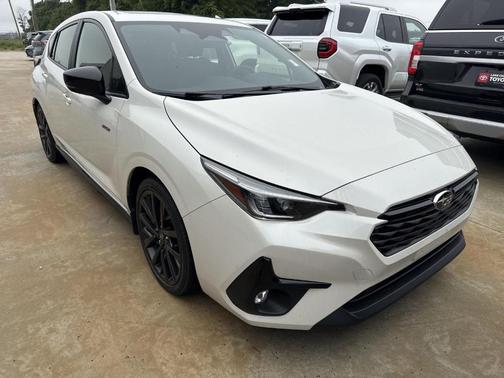 Crystal White Pearl 2024 Subaru Impreza RS