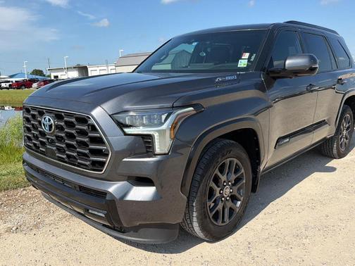 Magnetic Gray Metallic 2023 Toyota Sequoia Platinum