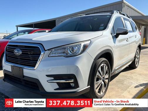 Crystal White Pearl 2020 Subaru Ascent Limited 7-Passenger