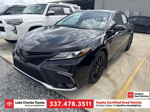Midnight Black Metallic 2024 Toyota Camry XSE