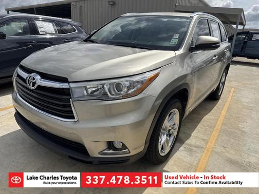 Creme Brulee Mica 2016 Toyota Highlander Limited