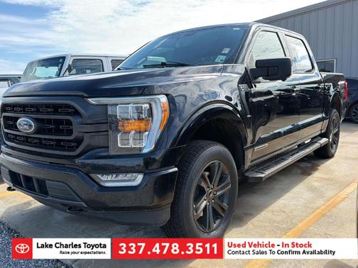 Agate Black 2021 Ford F-150 XLT