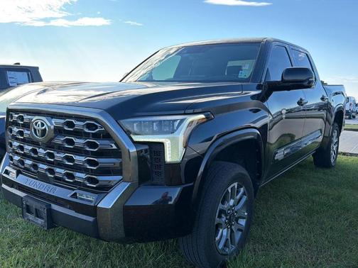 Midnight Black Metallic 2023 Toyota Tundra Platinum