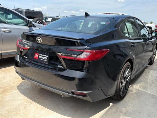 Midnight Black Metallic 2025 Toyota Camry SE