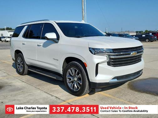 Iridescent Pearl Tricoat 2021 Chevrolet Tahoe LT