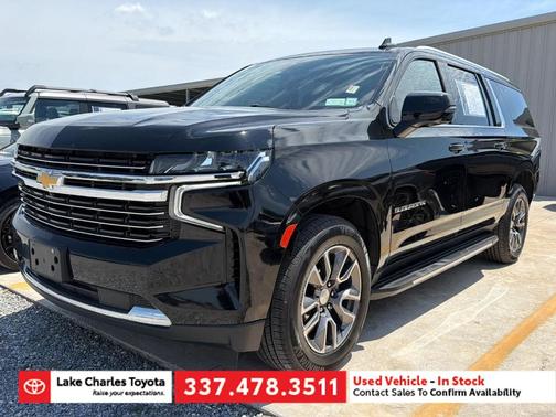 Black 2022 Chevrolet Suburban LT
