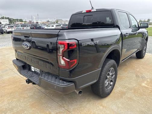 Shadow Black 2025 Ford Ranger XLT