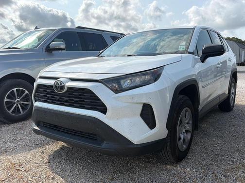 White 2022 Toyota RAV4 LE
