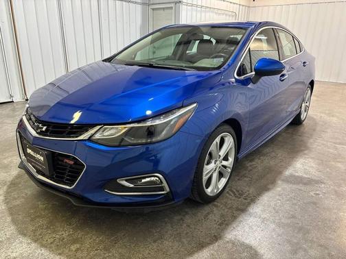 Blue 2018 Chevrolet Cruze Premier