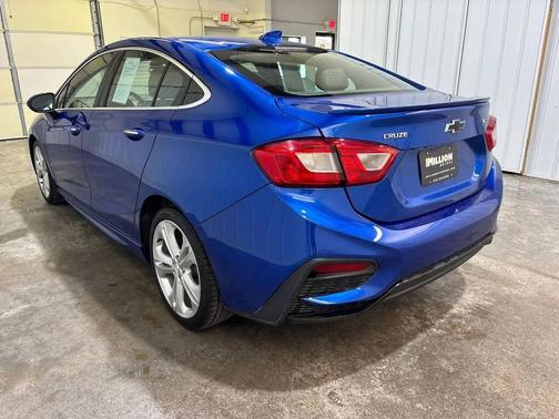 Blue 2018 Chevrolet Cruze Premier