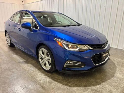 Blue 2018 Chevrolet Cruze Premier