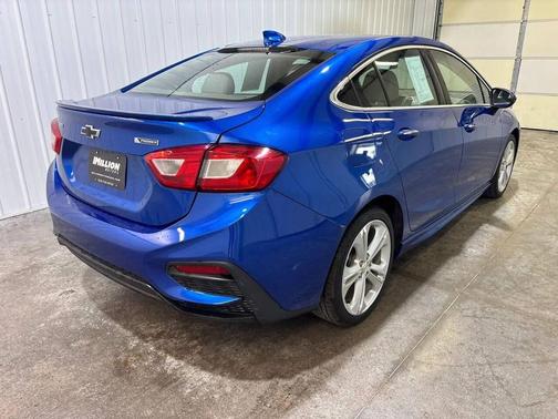 Blue 2018 Chevrolet Cruze Premier