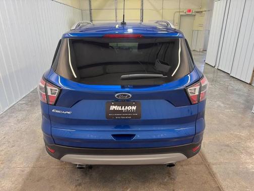 Lightning Blue Metallic 2017 Ford Escape Titanium
