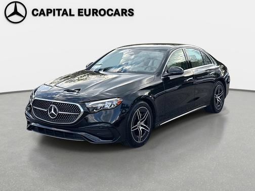 Black 2026 Mercedes-Benz E-Class E 350 4MATIC