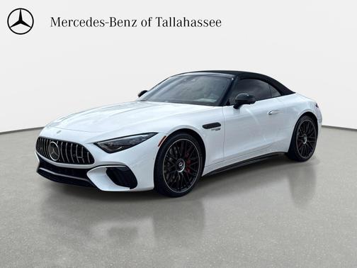 MANUFAKTUR Moonlight White Metallic 2022 Mercedes-Benz AMG SL 55