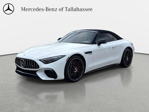 MANUFAKTUR Moonlight White Metallic 2022 Mercedes-Benz AMG SL 55 Base