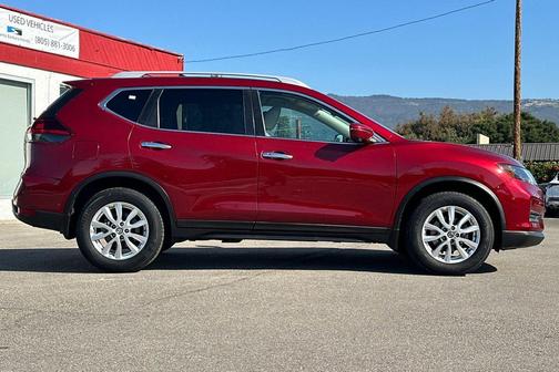 Scarlet Ember 2018 Nissan Rogue SV