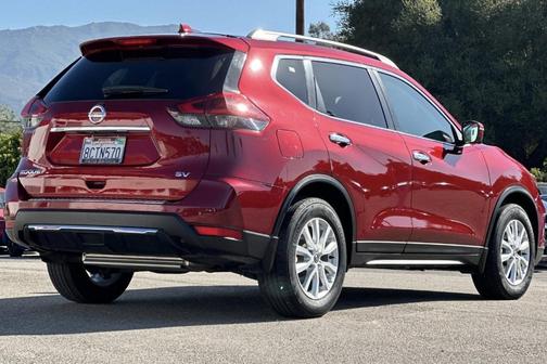 Scarlet Ember 2018 Nissan Rogue SV