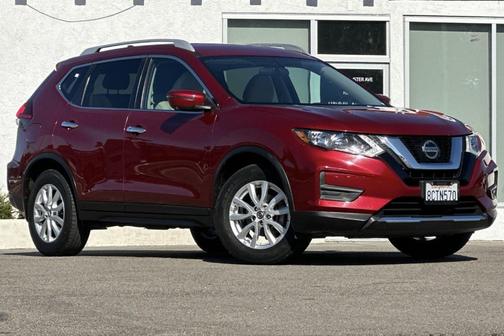 Scarlet Ember 2018 Nissan Rogue SV