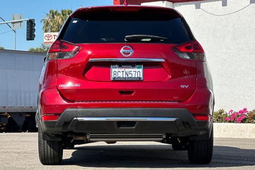 Scarlet Ember 2018 Nissan Rogue SV