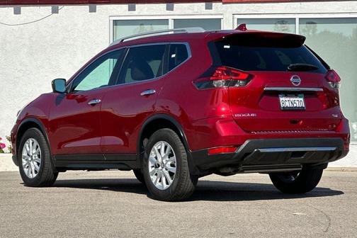 Scarlet Ember 2018 Nissan Rogue SV