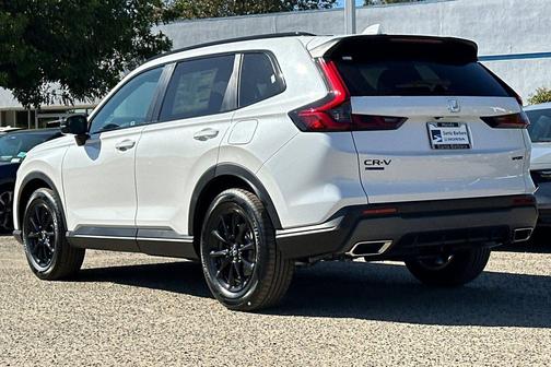 Platinum White Pearl 2026 Honda CR-V Hybrid Sport-L