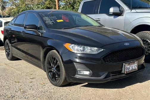 Agate Black 2019 Ford Fusion SE