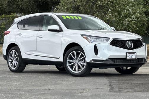 Platinum White Pearl 2023 Acura RDX Technology Package