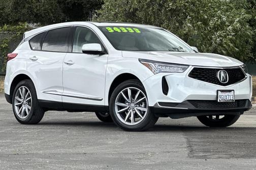 Platinum White Pearl 2023 Acura RDX Technology Package