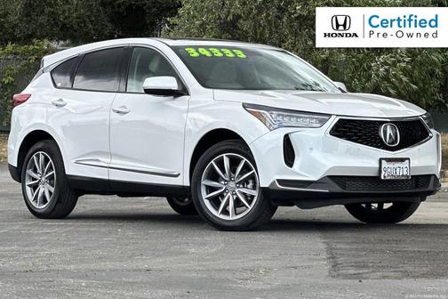 Platinum White Pearl 2023 Acura RDX Technology Package