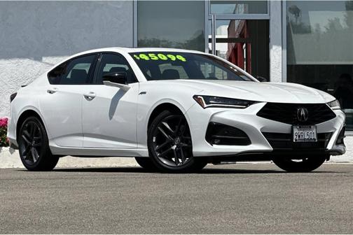 Platinum White Pearl 2025 Acura TLX A-Spec