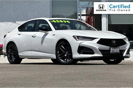 Platinum White Pearl 2025 Acura TLX A-Spec