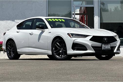Platinum White Pearl 2025 Acura TLX A-Spec