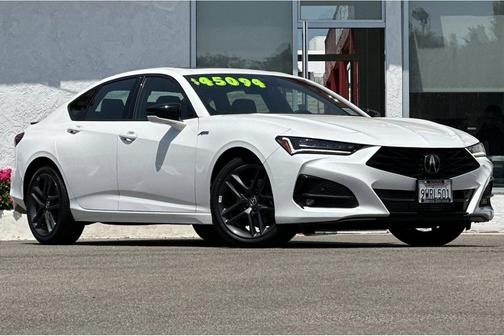 Platinum White Pearl 2025 Acura TLX A-Spec