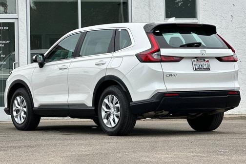 Platinum White Pearl 2024 Honda CR-V LX