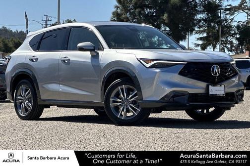 Solar Silver Metallic 2025 Acura ADX Base