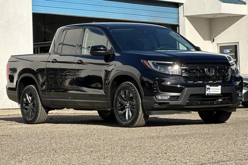 Crystal Black Pearl 2026 Honda Ridgeline Sport