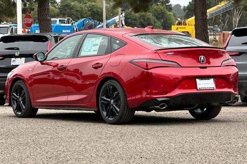 Red 2026 Acura Integra A-Spec Technology