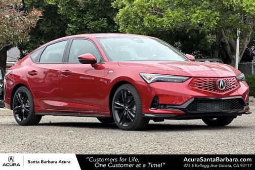 Red 2026 Acura Integra A-Spec Technology